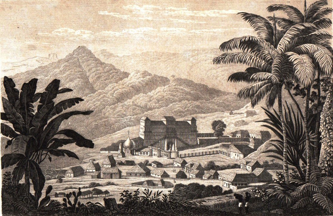 The Sans-Souci Palace in Haiti. Caribbean. ~1840. (1 of 3)