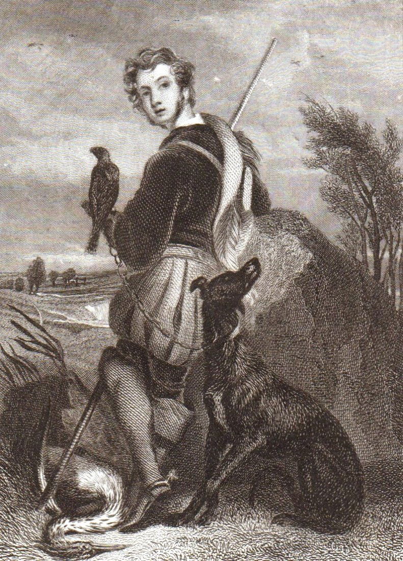 The Falconer. England. 19th. (1 of 3)