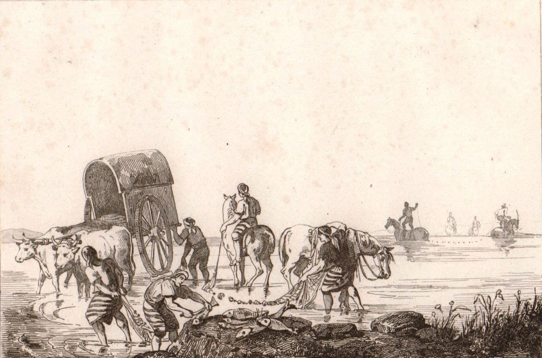 Fishery Tucuman. Argentina. South America. 1835 - 1841. (1 of 3)