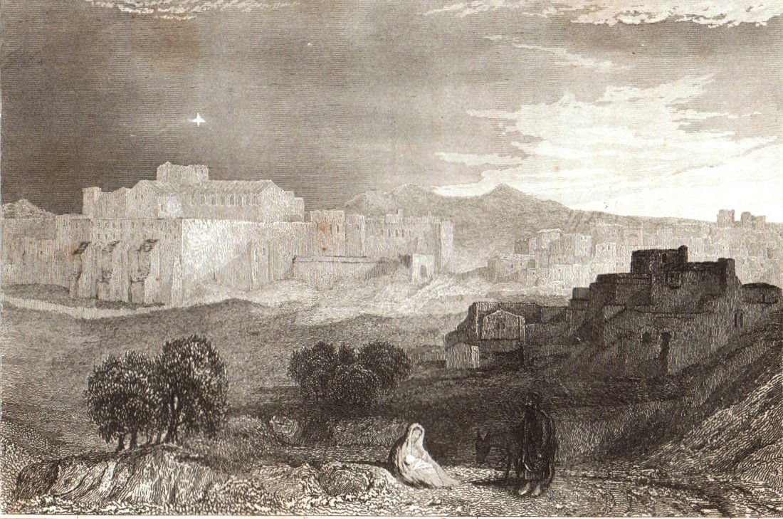View of Bethlehem. Palestina. 1859. (1 of 3)