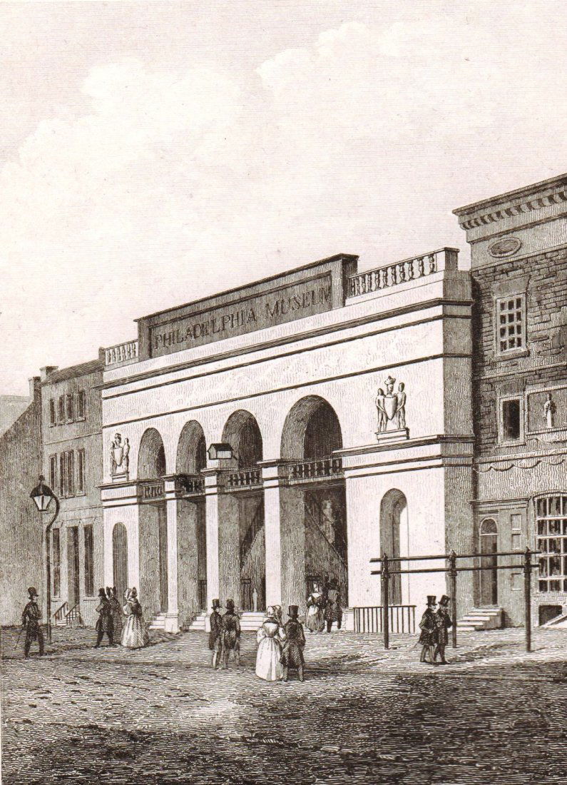 Philadelphia Museum. United States. North America. 1839 (1 of 3)