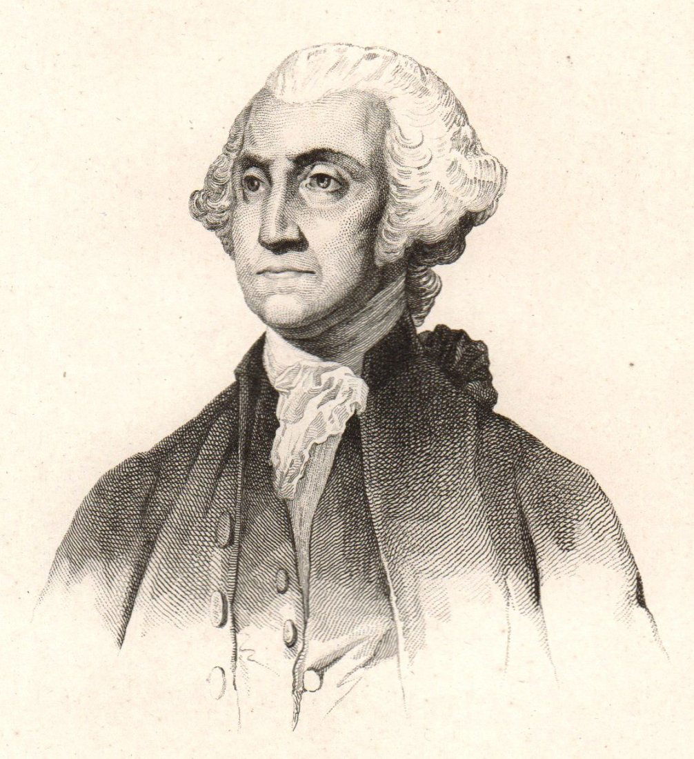 Portrait of George Washington. United States. 1839. (1 of 3)