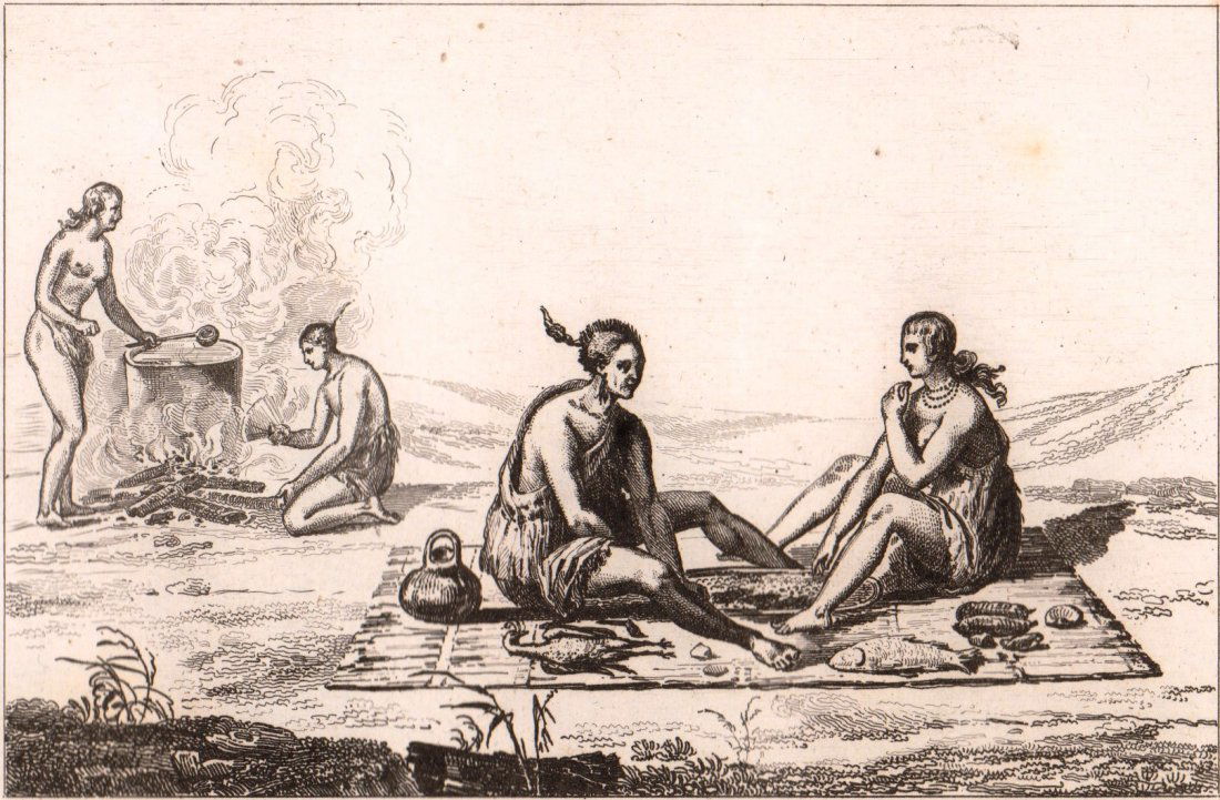 Preparing meals and dishes. Florida. United States.1839 (1 of 3)