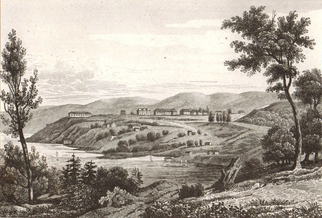 View of West Point. United States. North America. 1839. (1 of 3)