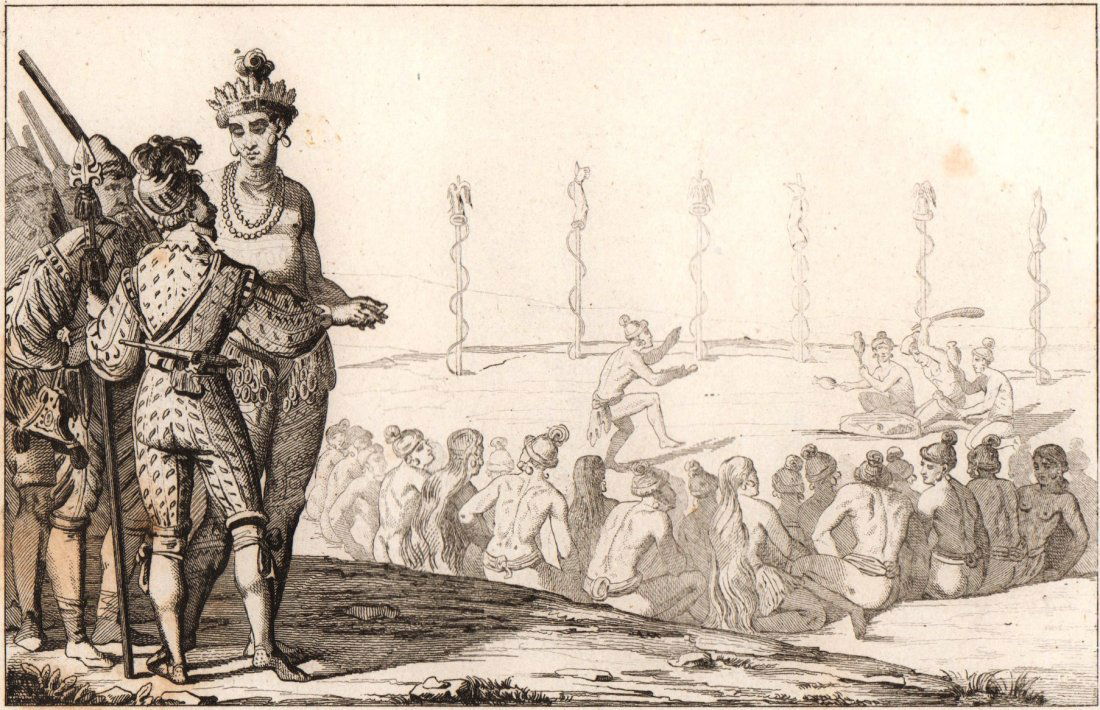 Trophies after the Victory. Florida.United States. 1839 (1 of 3)