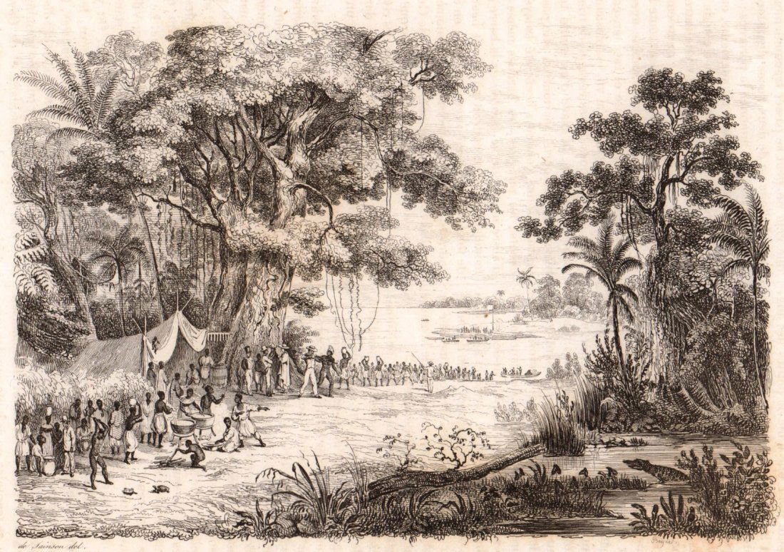 Gathering turtle eggs on the Amazon shore in Goajaratur (1 of 3)