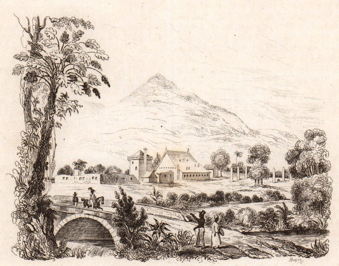 Landscape of the old Grand-Pre. Haiti. 1836. (1 of 3)