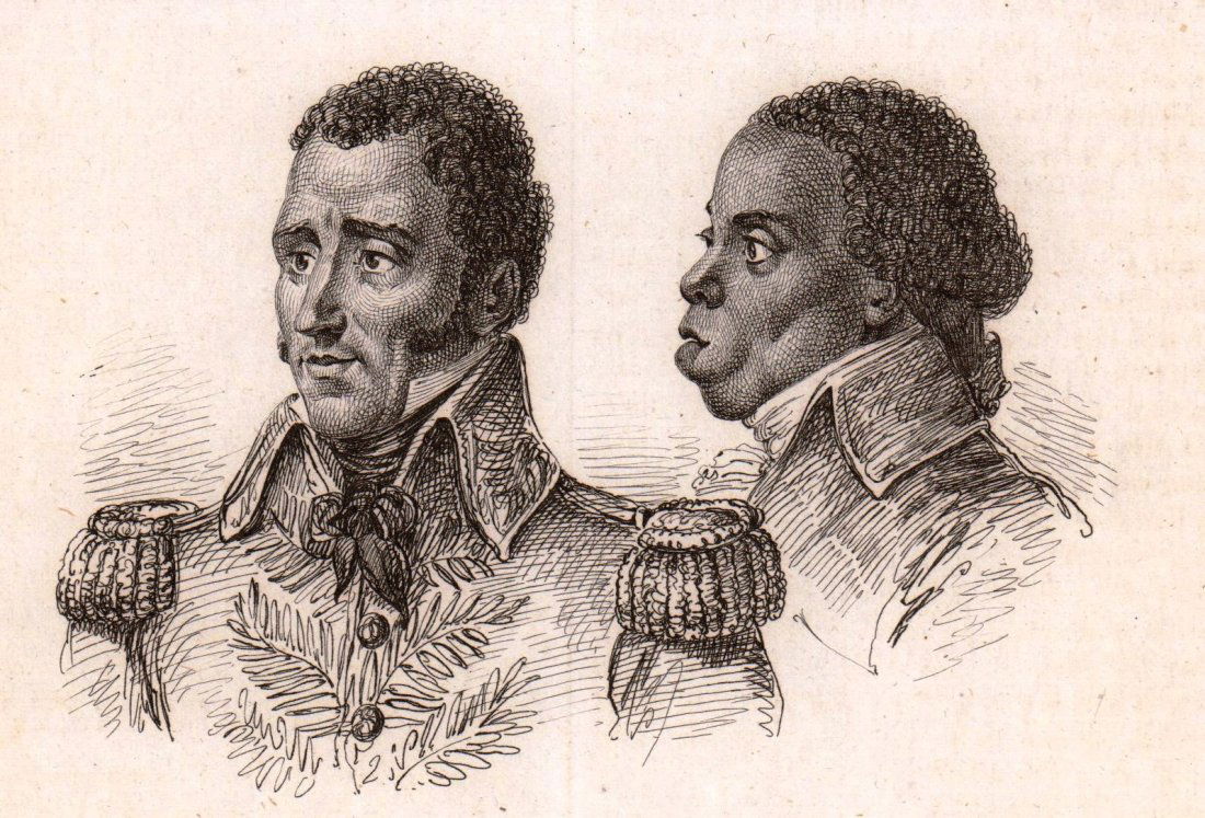 Presidents of the Republic of Haiti and Toussaint. (1 of 3)