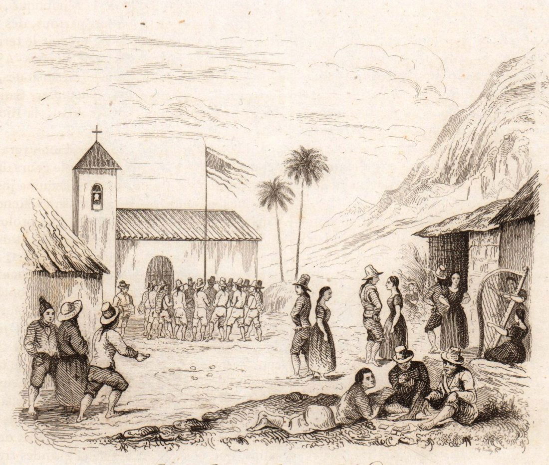 Indian games. Chile. 1836. (1 of 3)