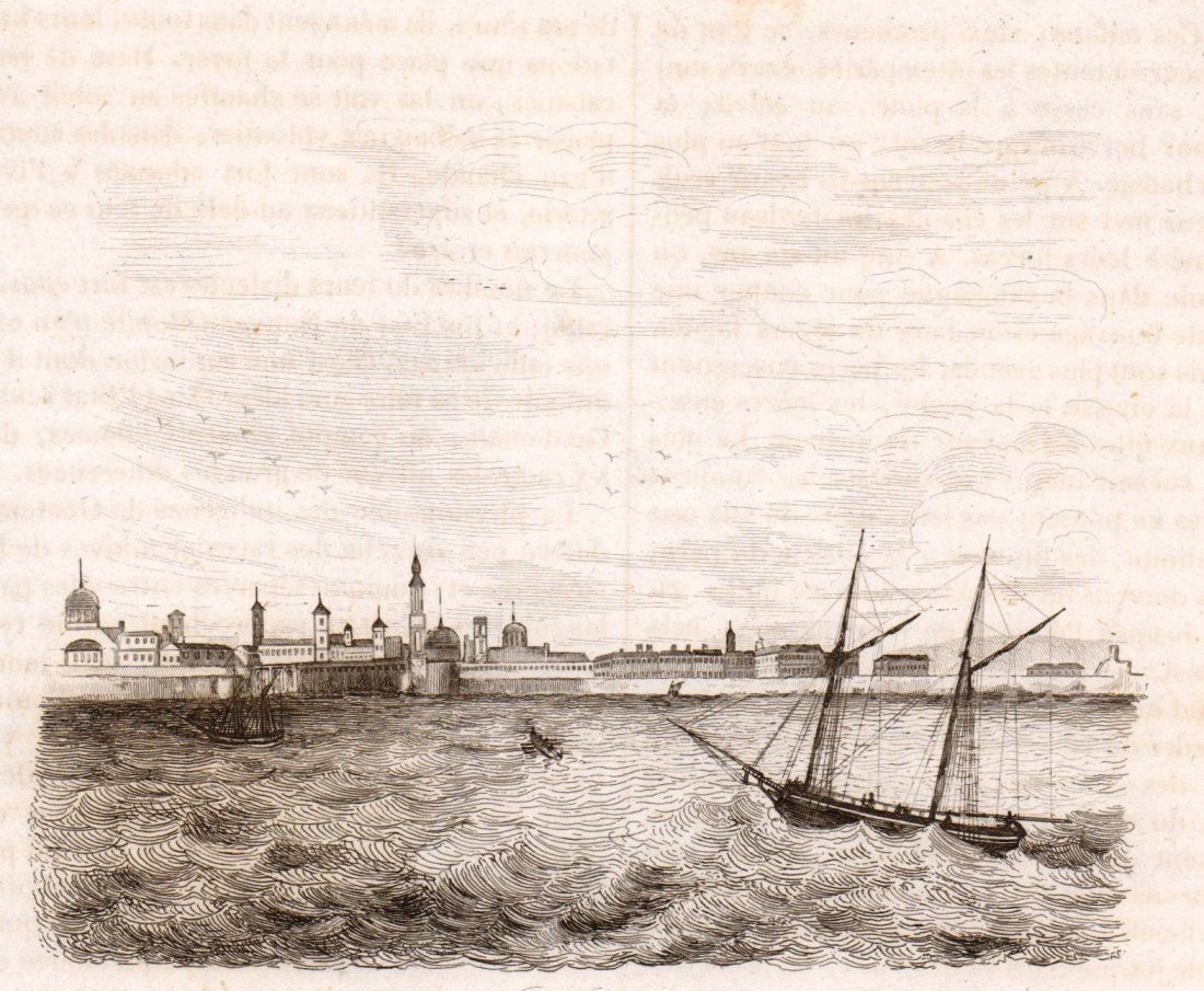 View of Veracruz. Mexico. 1836. (1 of 3)
