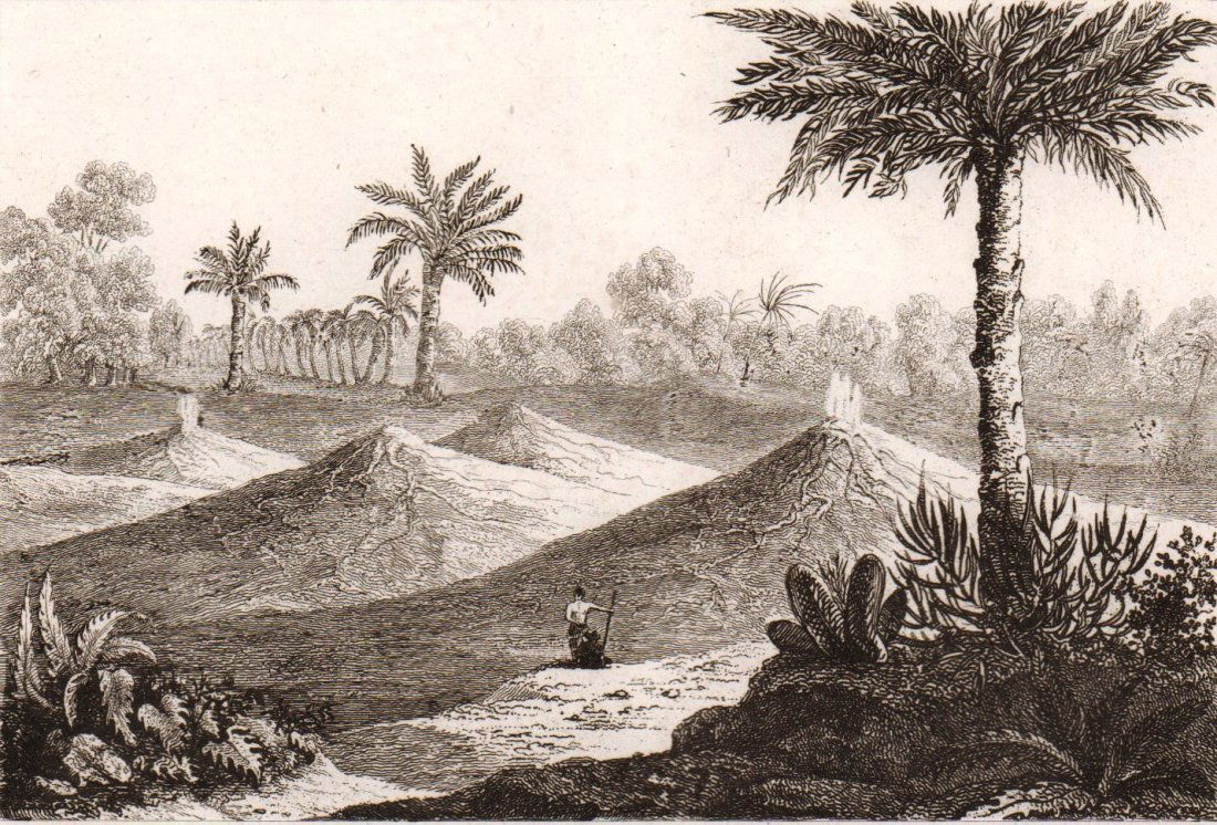 Volcano in Turbaco. Colombia. 1835 - 1841. (1 of 3)