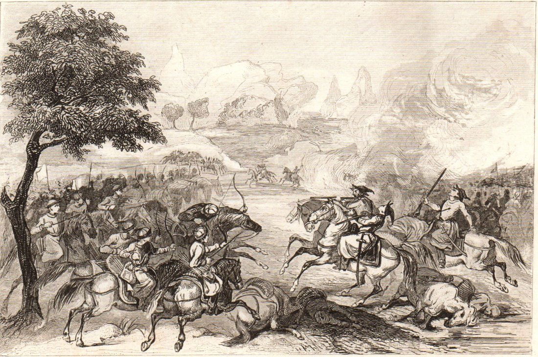 Battle in ~1759. China. 1837. (1 of 3)