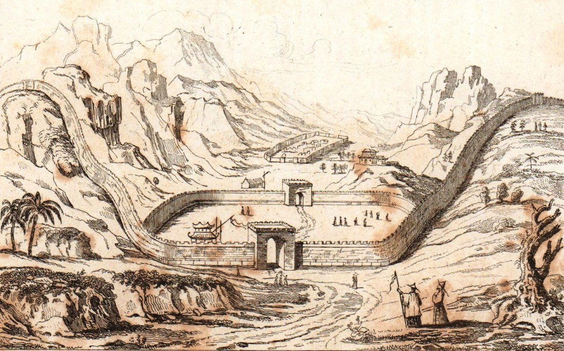 The Great Wall. China. 1837. (1 of 3)
