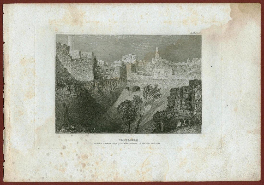 Jerusalem. Israel. 1850. (1 of 2)