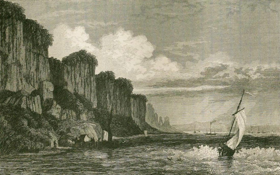 The Hudson River. USA. ~1839. (1 of 2)