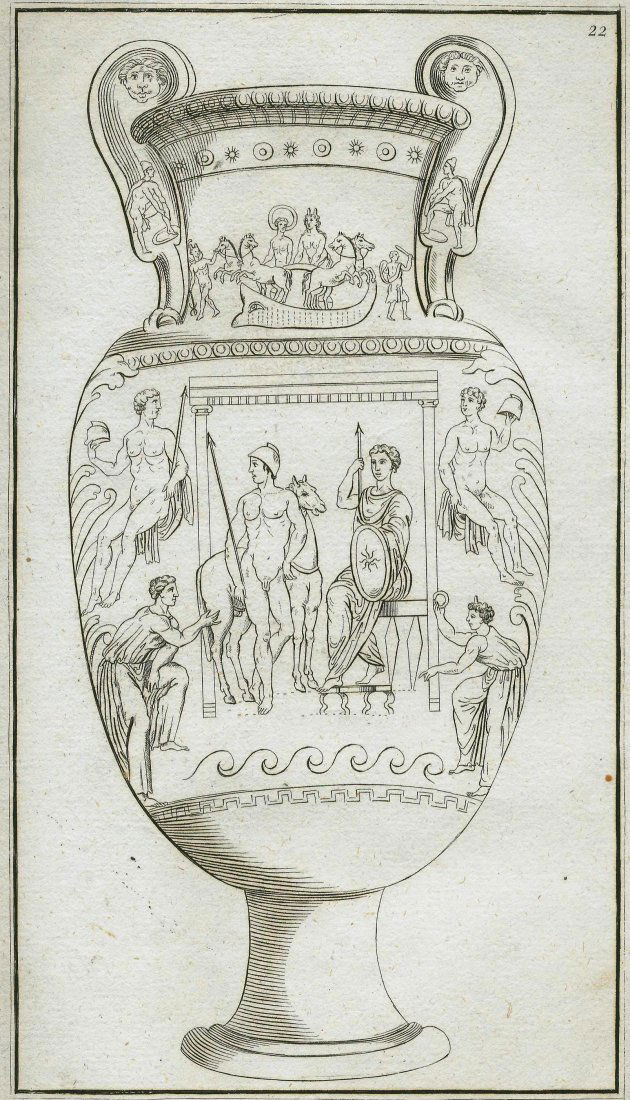 Vase. Ancient Greece. ~17th-18th. (1 of 2)