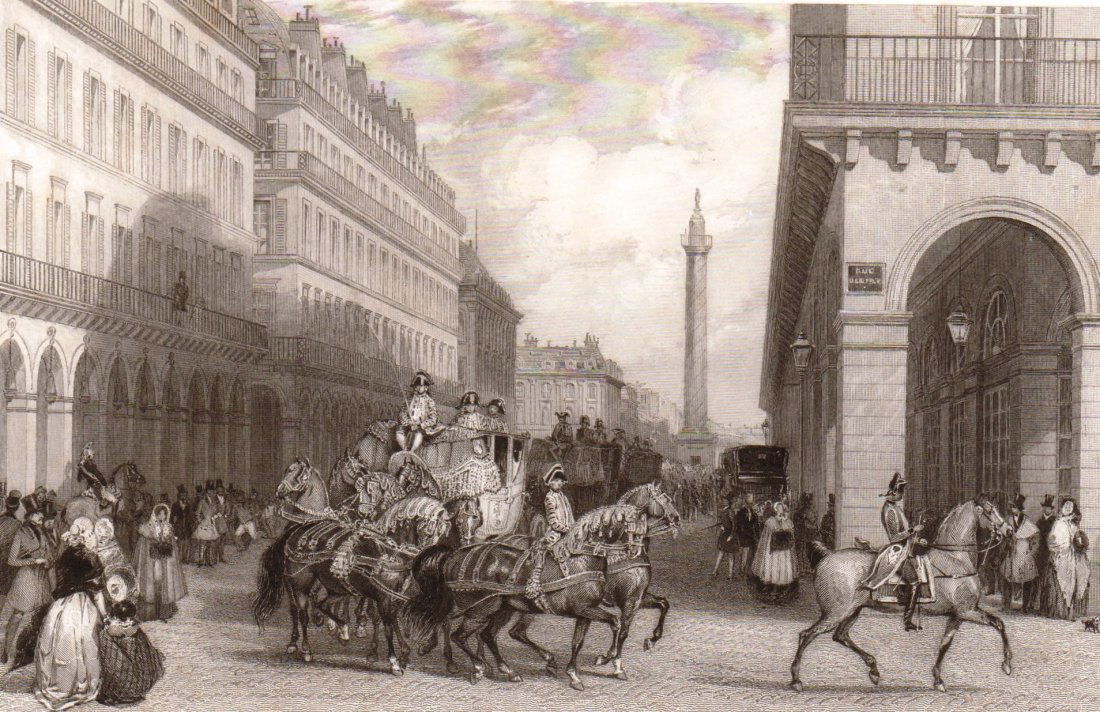 The Entrance of an Ambassador into Paris. England. 1842 (1 of 3)