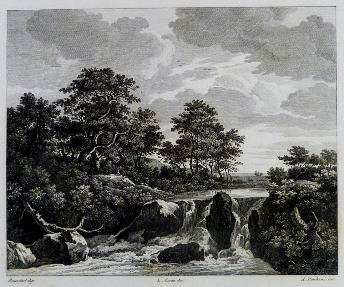 Jacob Isaacksz van Ruisdael (or Ruysdael). (1 of 3)