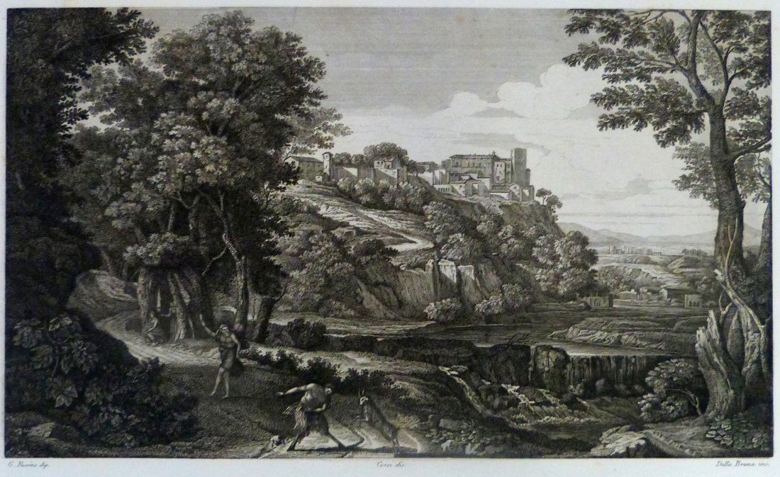 Gaspard Poussin. IV Landscape. FRANCE/ITALY. 1842. (1 of 3)