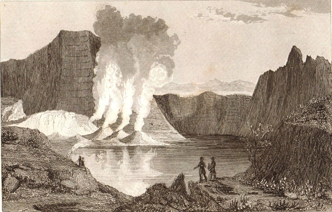 Taal Volcano. Philippines. 1836. (1 of 3)