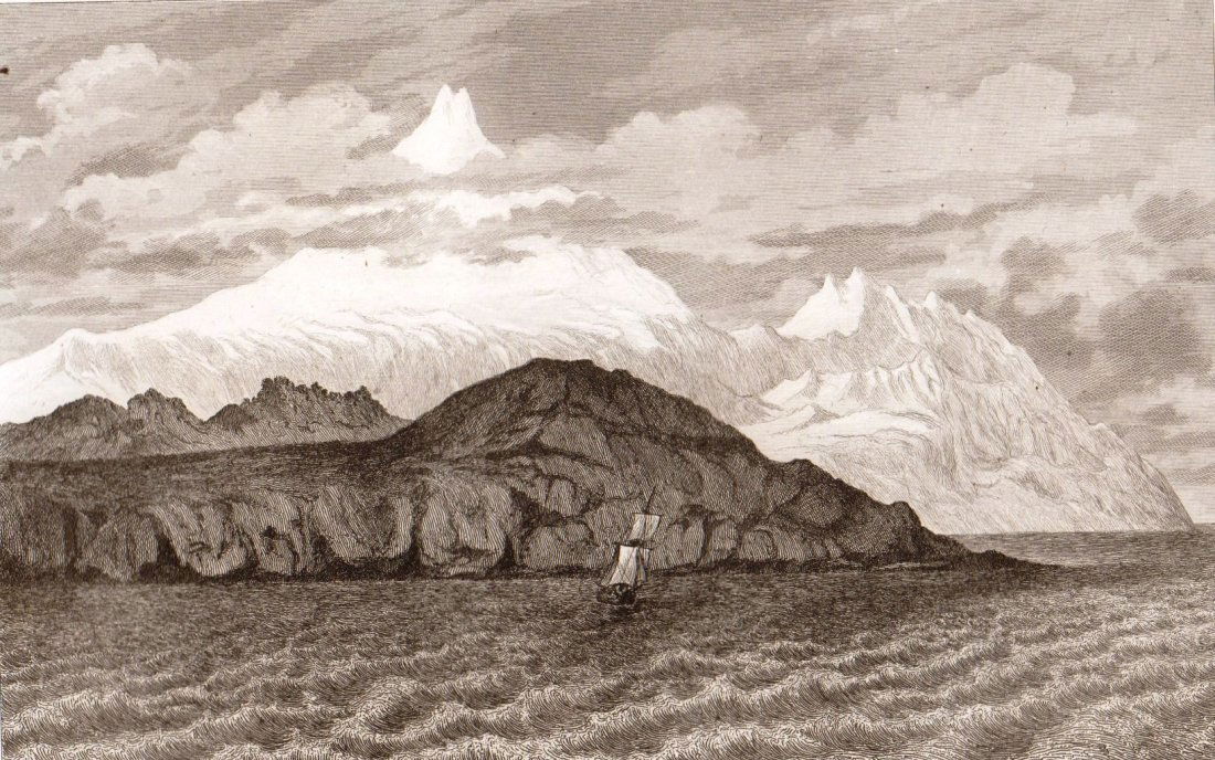 Monte Sarmiento. Tierra del Fuego. South America. 1856. (1 of 3)
