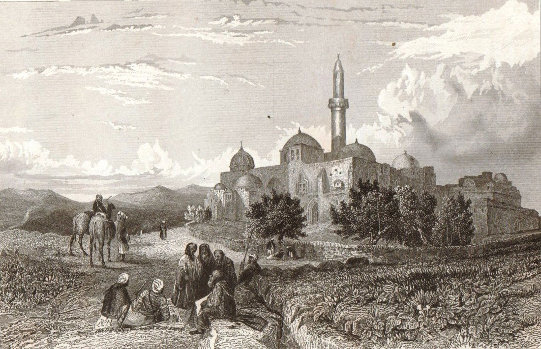 View of Mount Zion. Israel. 1859. (1 of 3)