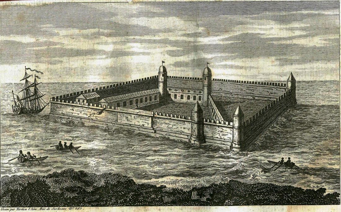 Fortress of Shlisselburg. Russia. 1793. (1 of 3)