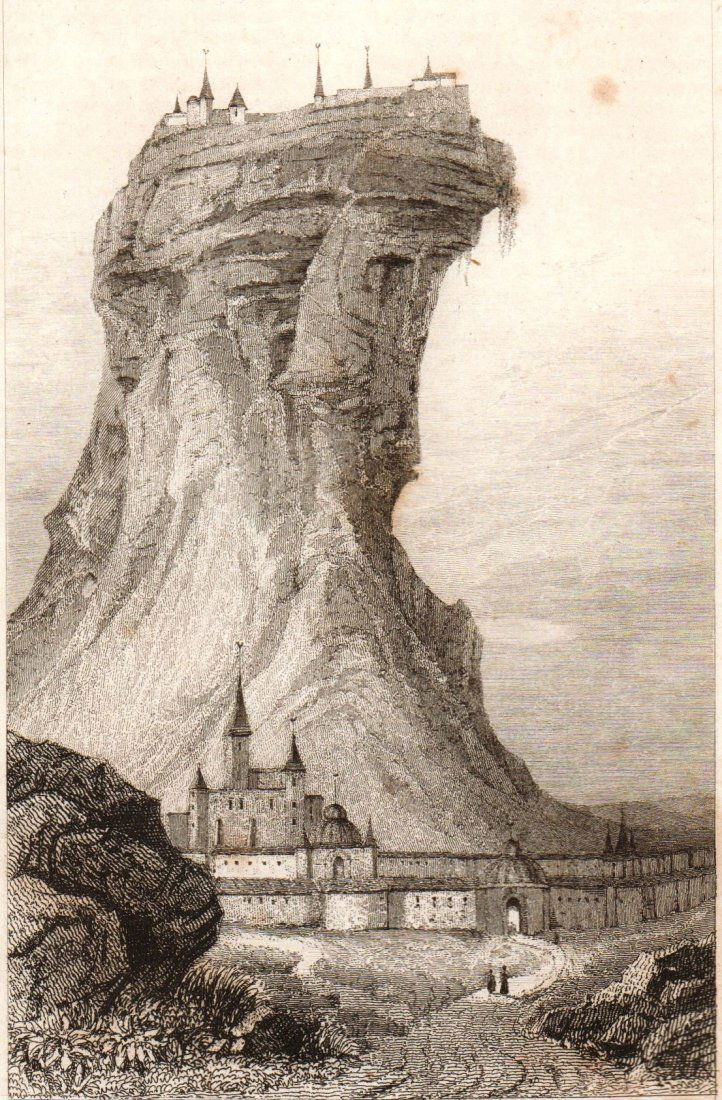 Castle Semiramis in Van. Armenia. 1838. (1 of 3)