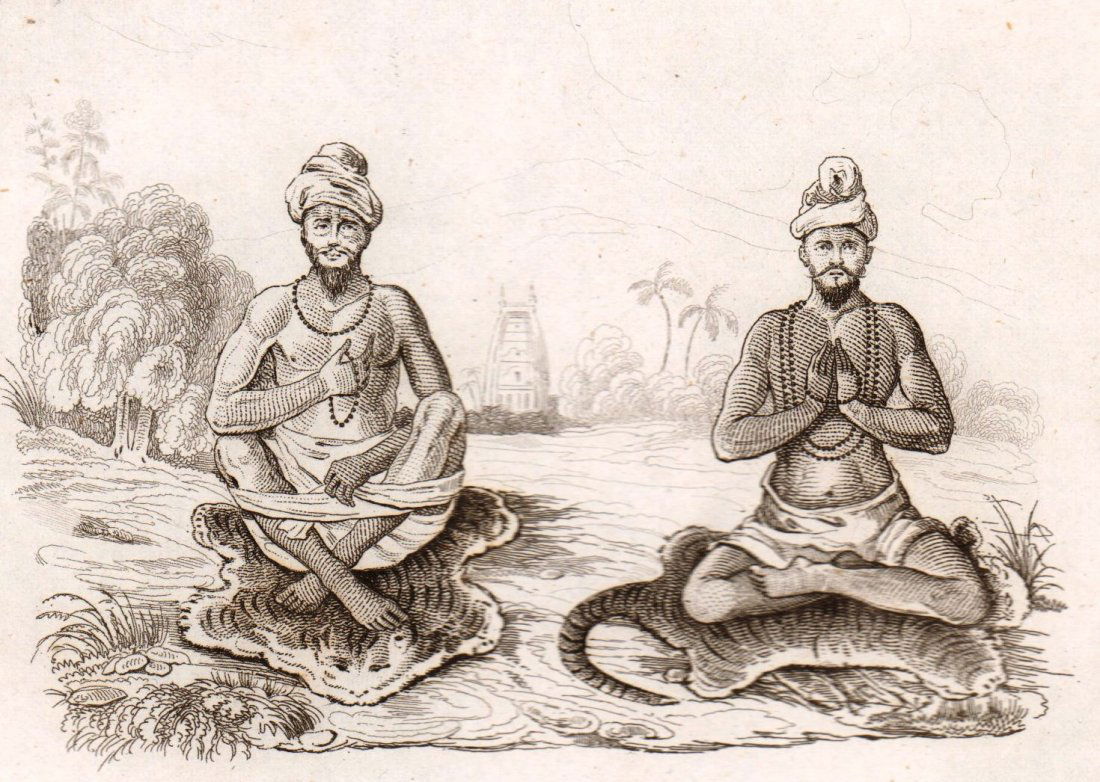 Hindu devotions. India. 1835. (1 of 3)