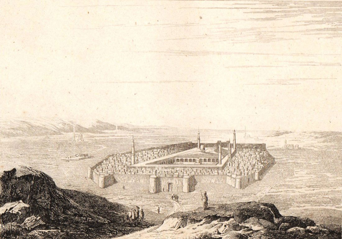 Medina and the Prophet Sepulchre. Arabia. 1847. (1 of 3)