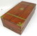 1141A: 19TH C. SEA CAPTAIN'S MAHOGANY LAP DESK - 3