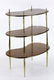 Louis XVI Style Marquetry Inlaid 3 Tier Stand - 2
