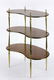 Louis XVI Style Marquetry Inlaid 3 Tier Stand - 3