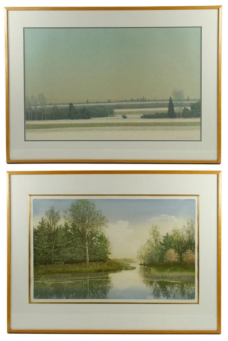 Two Landscape Prints (1 of 6)