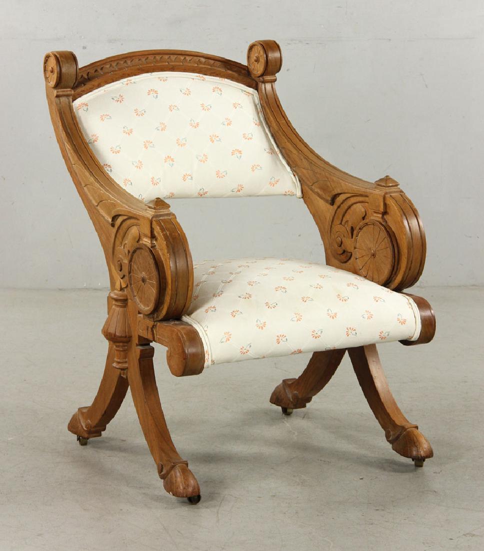 19th C. Victorian Armchair (1 of 9)