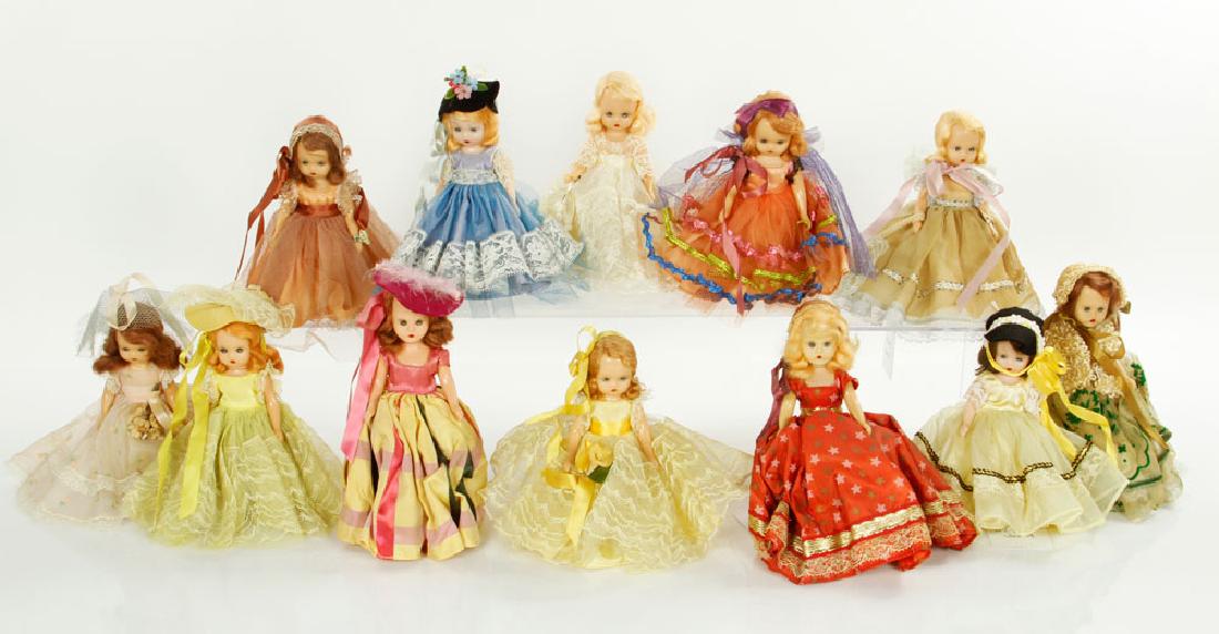 Lot of 12 Nancy Ann Dolls (1 of 5)