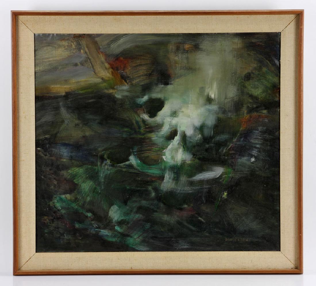 Cook, Abstract, Oil on Canvas (1 of 8)