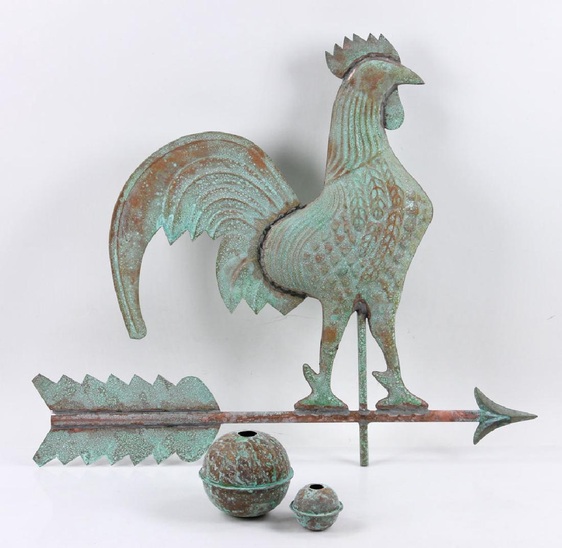 Copper Rooster Weathervane (1 of 6)