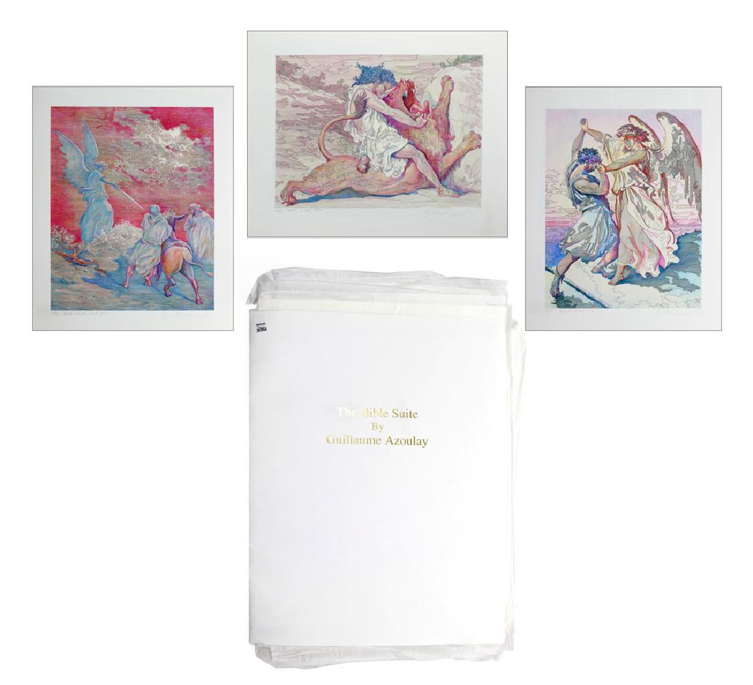 Azoulay, "The Bible Suite," 10 Serigraphs (1 of 9)