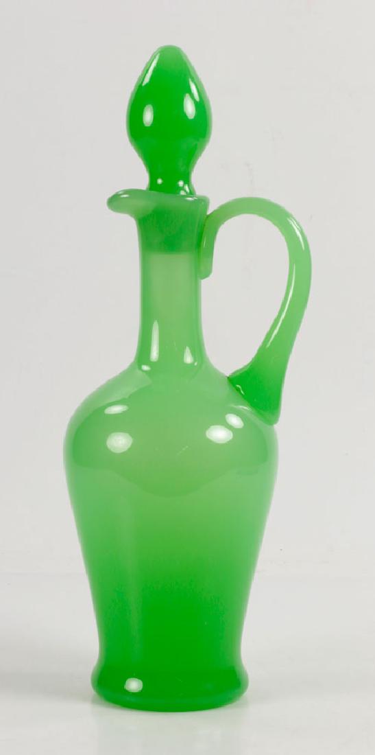 Opaline Blown Glass Ewer (1 of 6)