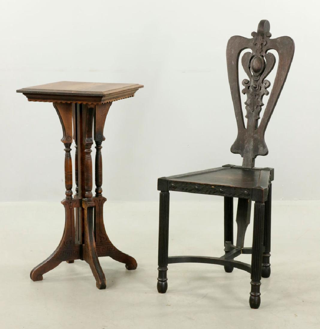 19th C. Two Arts and Crafts Furniture Pieces - May 21, 2017 | Kaminski