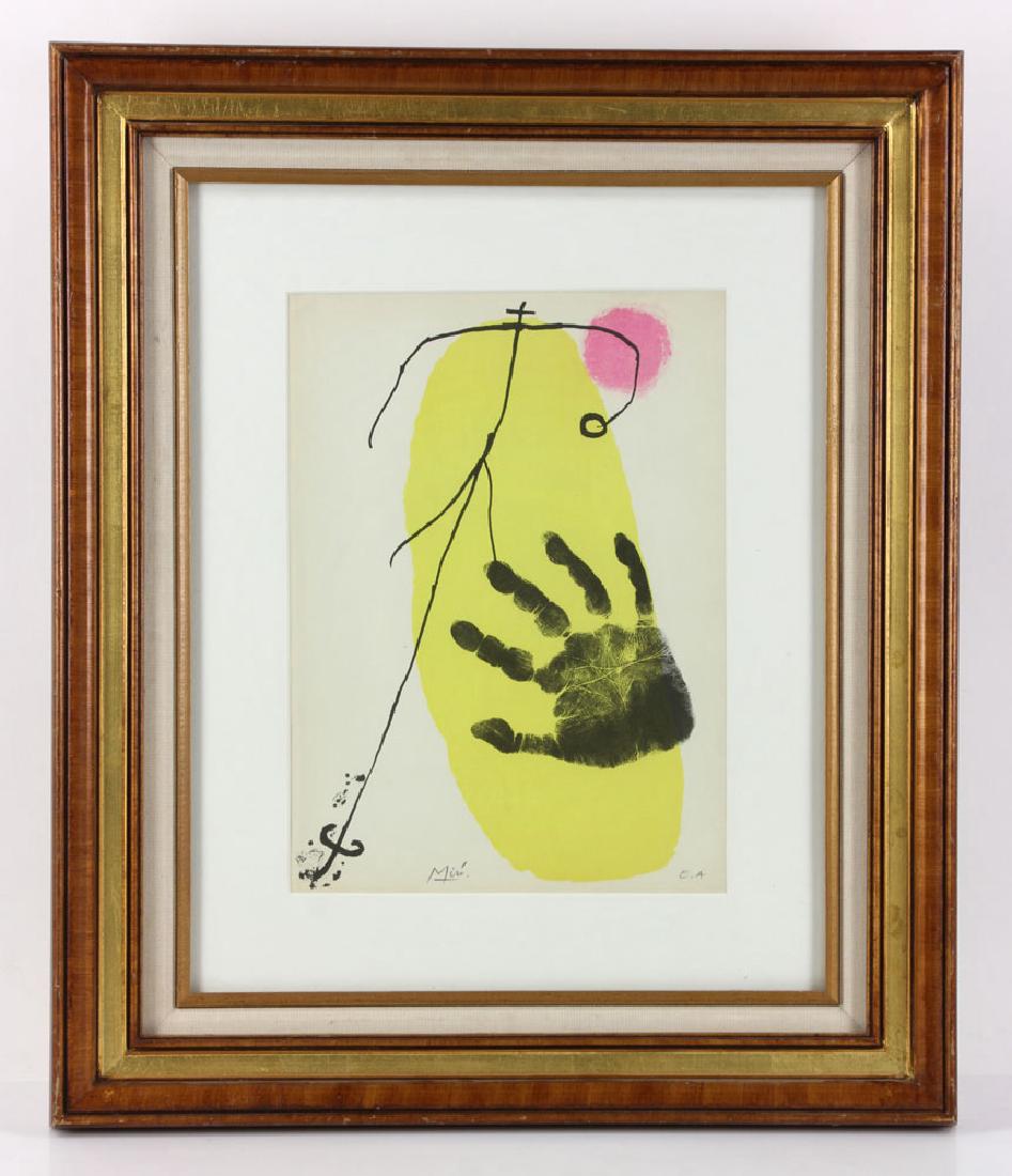 Attr. Miro, "Komposition," Lithograph (1 of 8)