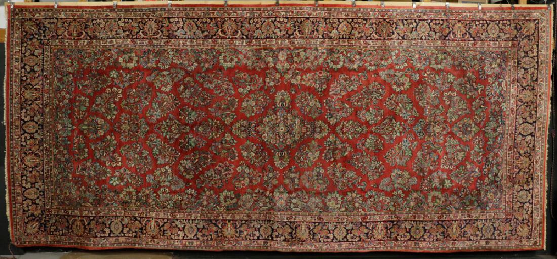 Antique Persian Sarouk Carpet (1 of 6)