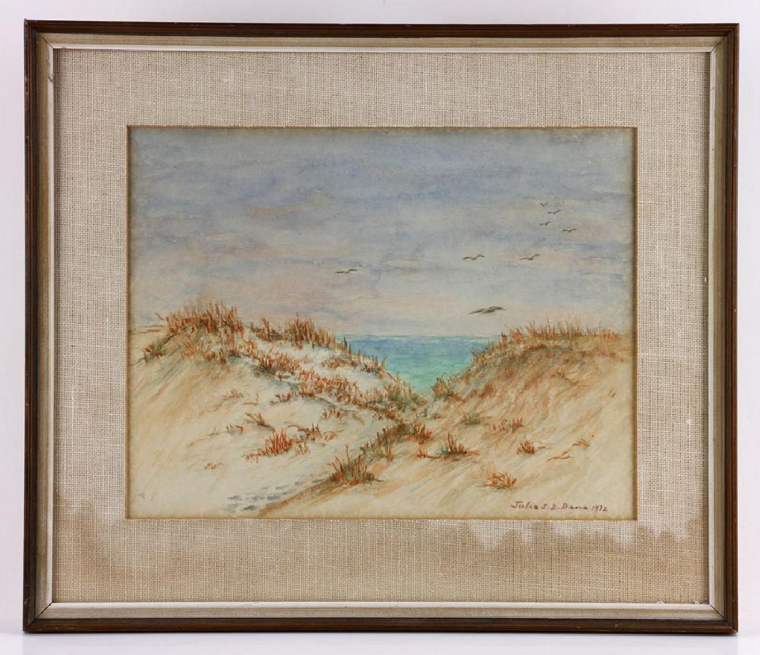 Dana, Cape Cod Dunes, Watercolor (1 of 5)