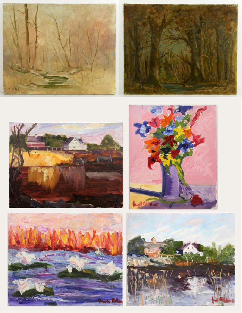 Lot of 6 Paintings (1 of 12)