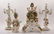 Meissen 5-piece Compote Set w/ Bowl, Candelabras &