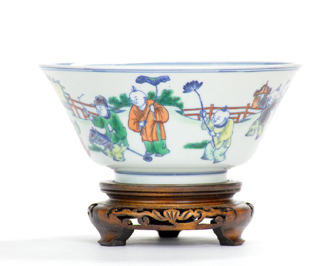 Chinese Famille Rose Bowl (1 of 6)