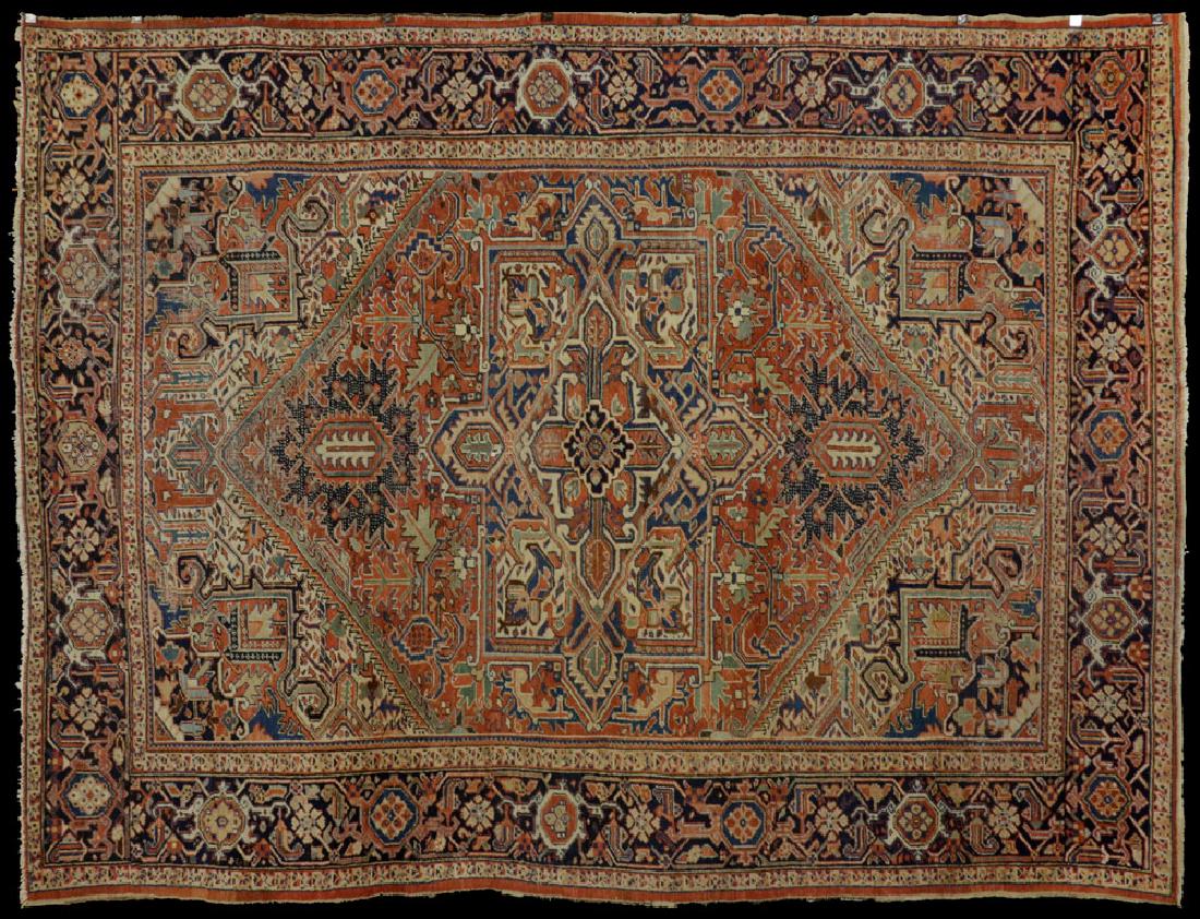 Antique Persian Heriz Rug (1 of 7)
