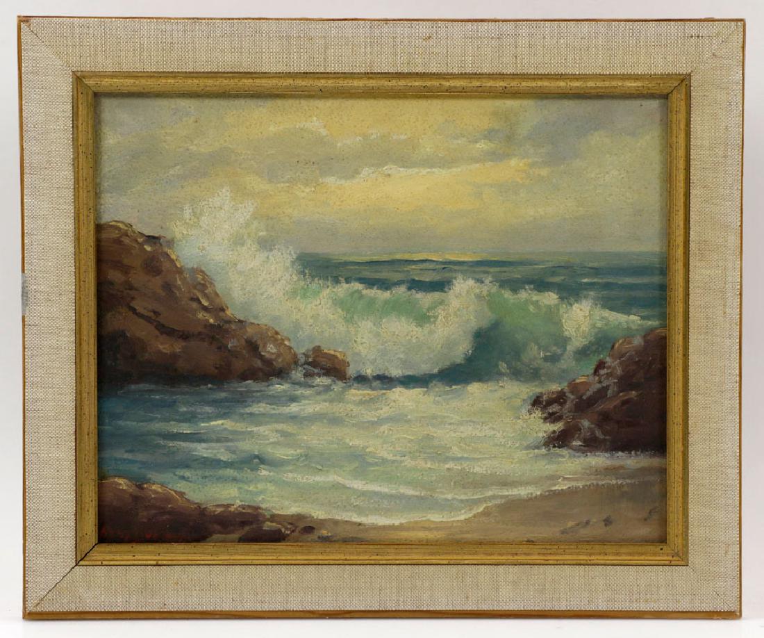 Amy Difley Brown, "Table Rock", Oil on Artist Board (1 of 7)