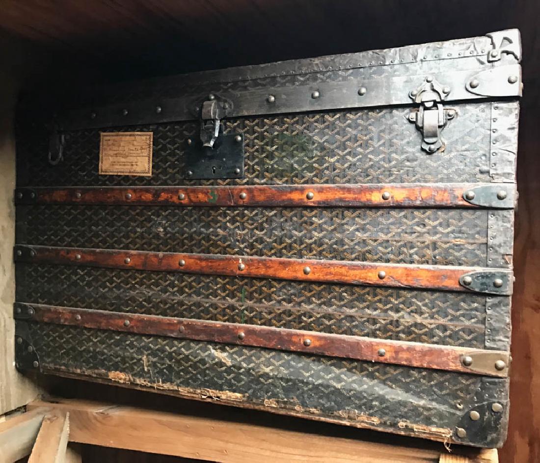 Steamer Trunk "Malles Maroquinerie" (1 of 6)